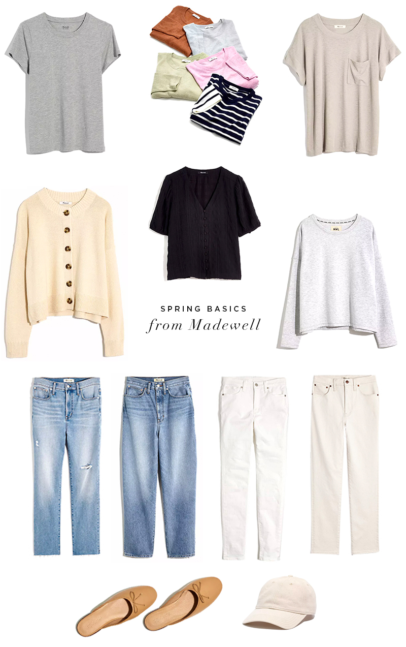 Spring Basics From Madewell - Danielle Moss