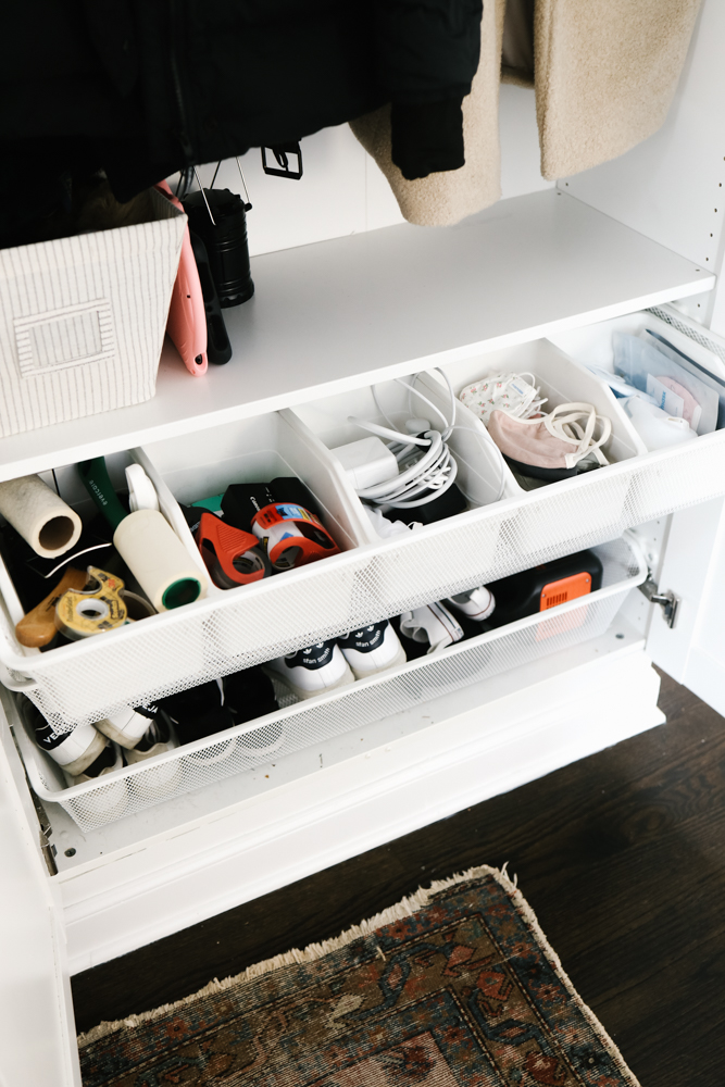 Deep Shelf Wardrobe Organization- IKEA 