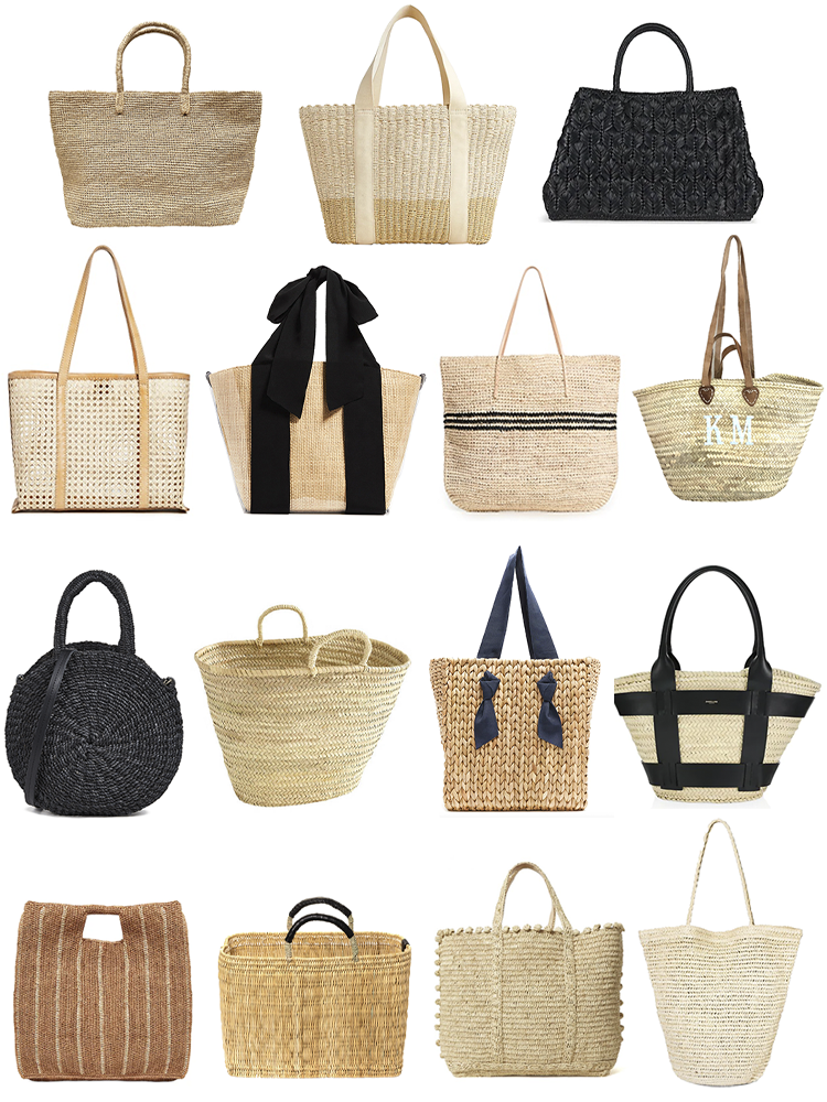 20 Straw Bags For Spring - Danielle Moss