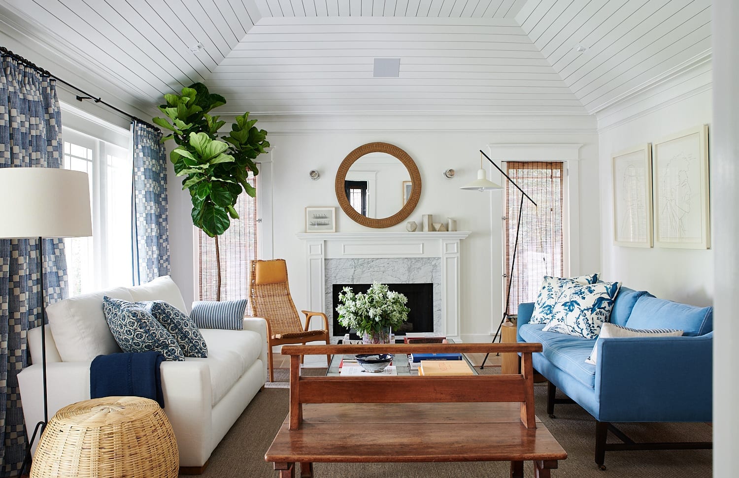 Decorating With Blue and White - Danielle Moss