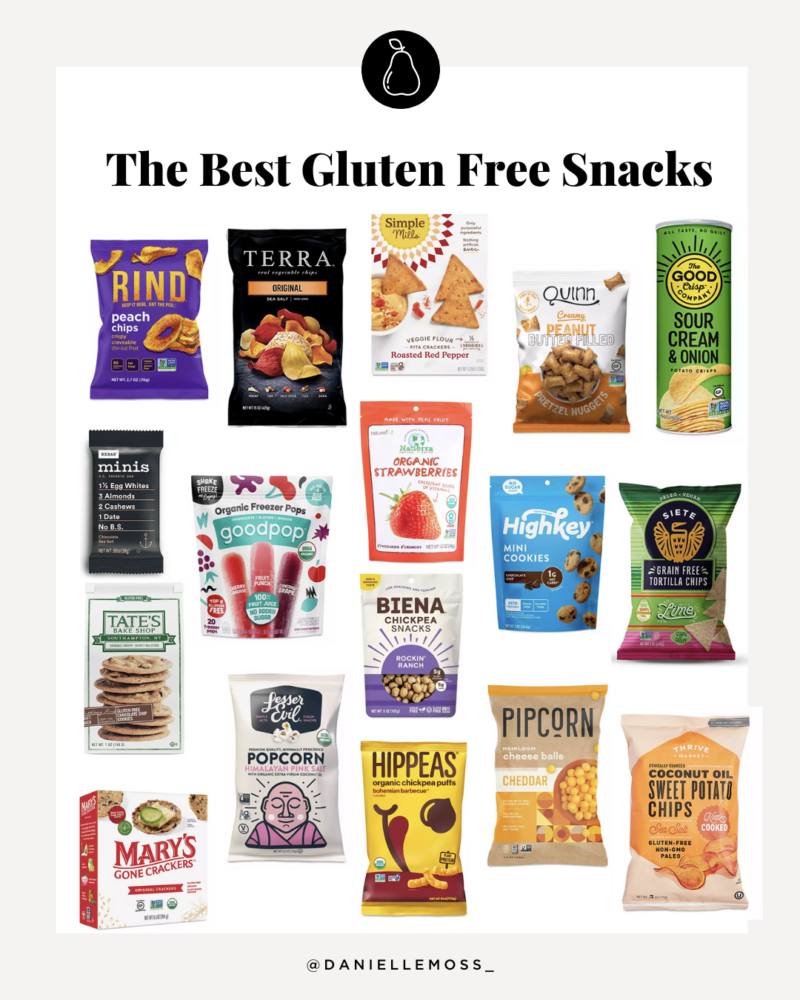 Find gluten-free snacks