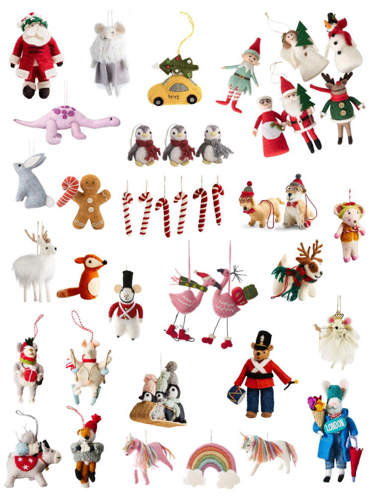 the-cutest-wool-and-felt-christmas-ornaments-for-kids