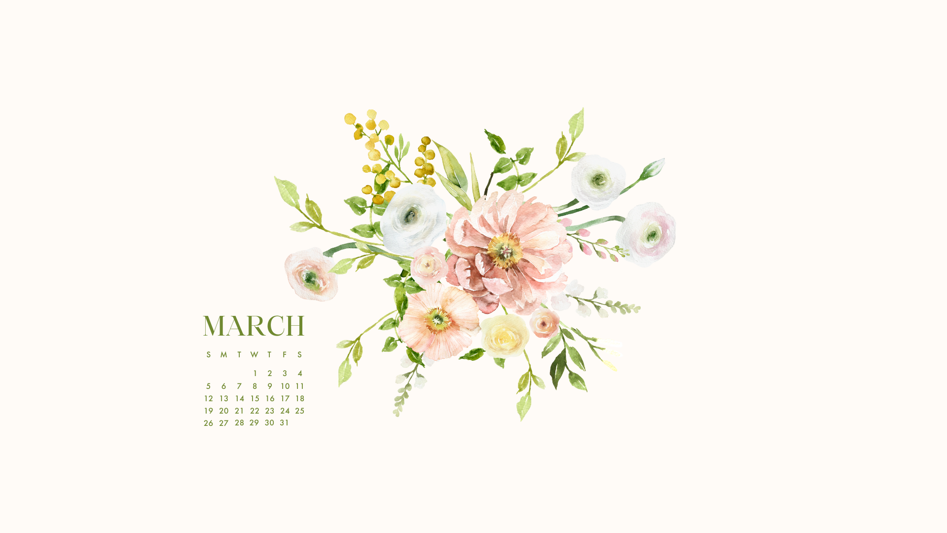 spring floral desktop wallpaper