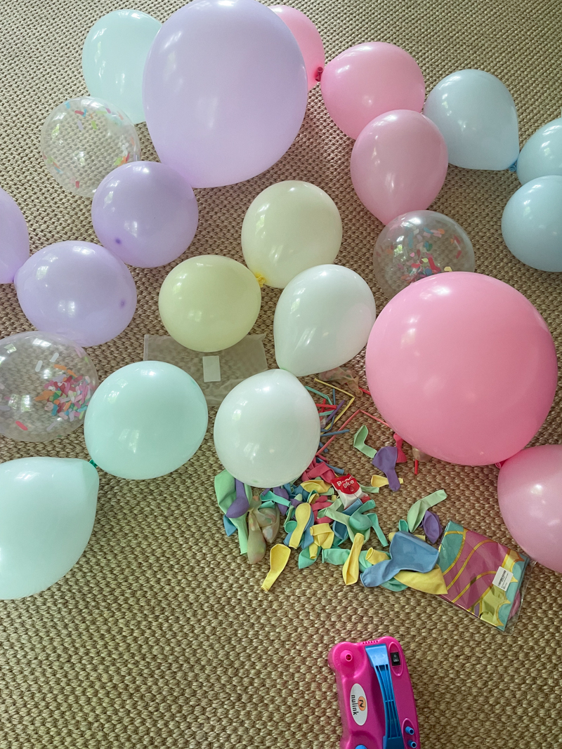 Can You Make a Balloon Garland the Night Before?