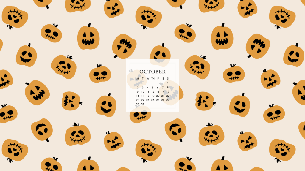 October and Halloween Tech Backgrounds