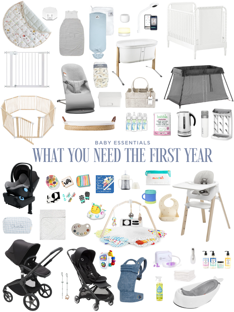 Baby Essentials Checklist What You Need The First Year