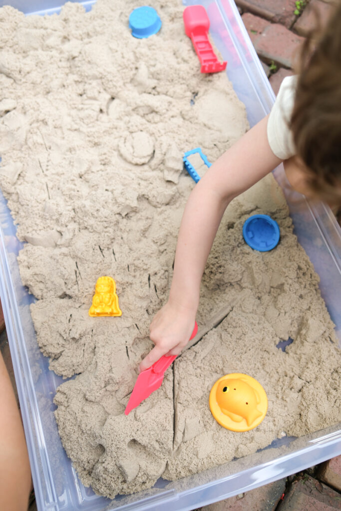 How to Make an Easy DIY Sandbox for Kids in 5 Minutes