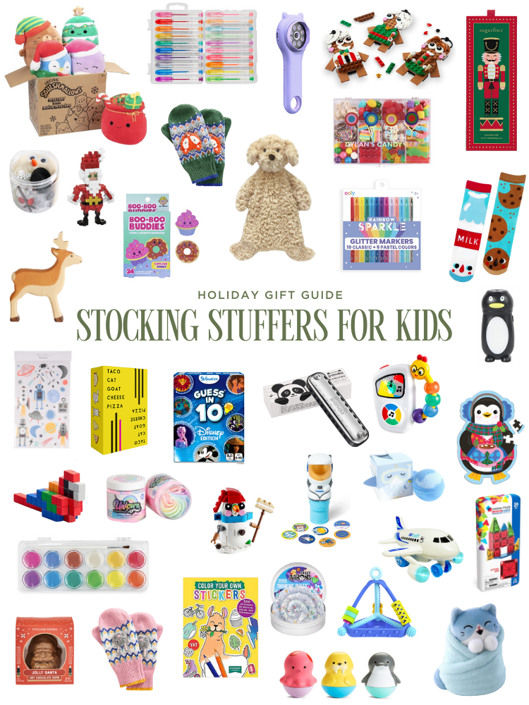 2024 Holiday Gift Guide Stocking Stuffers for Kids