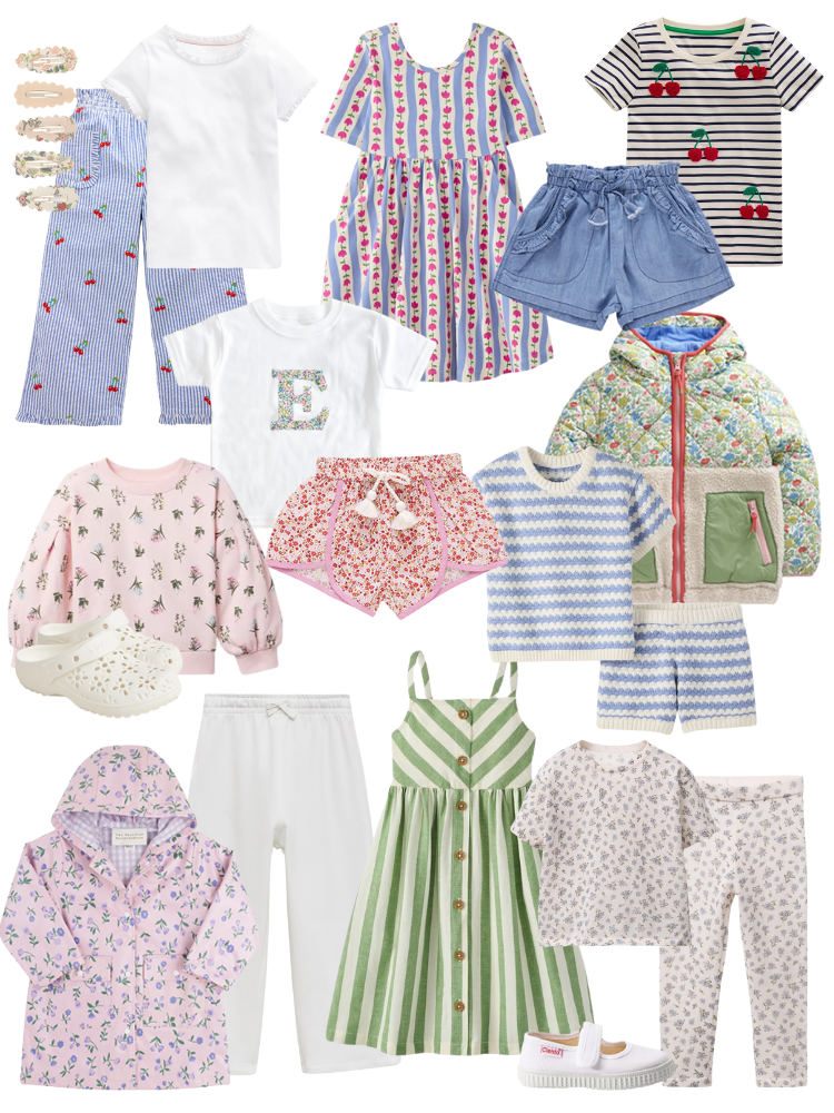 girls spring capsule